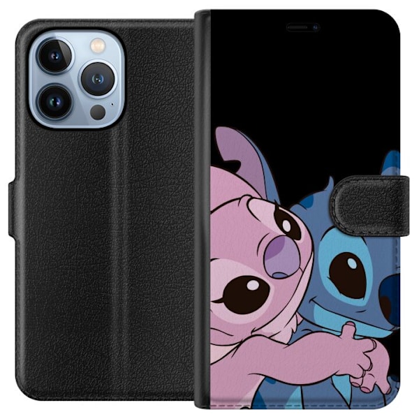 Apple iPhone 13 Pro Plånboksfodral Lilo & Stitch