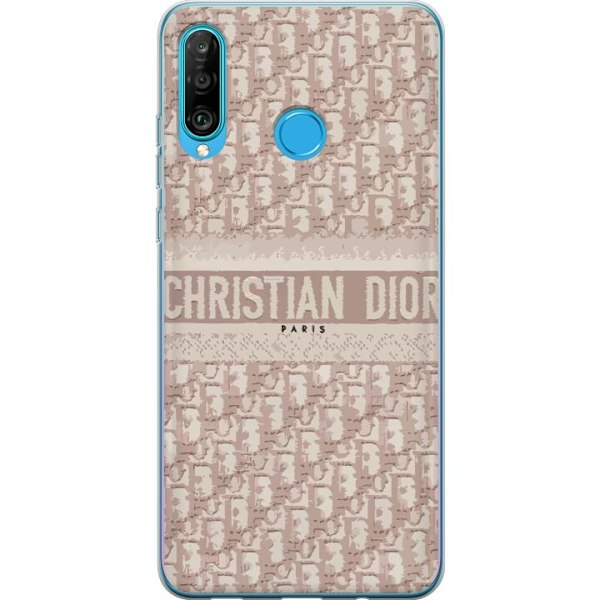 Huawei P30 lite Gennemsigtig cover Dior Paris