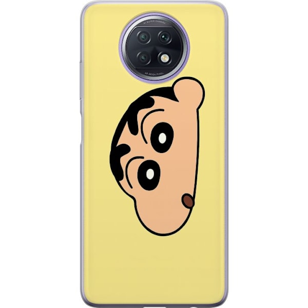 Xiaomi Redmi Note 9T Genomskinligt Skal Peeking Shinchan