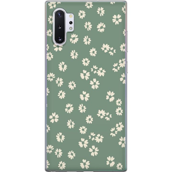 Samsung Galaxy Note10+ Läpinäkyvä kuori Kukkaisunelma - Vä