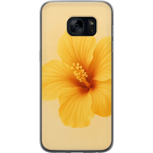 Samsung Galaxy S7 Läpinäkyvä kuori Lemon Zing