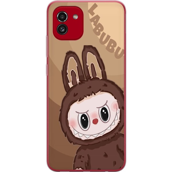 Samsung Galaxy A03 Genomskinligt Skal Labubu Cloud Cutie – V