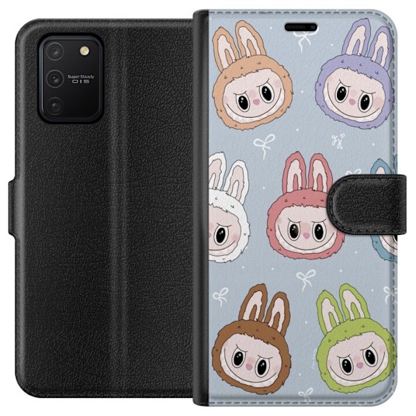 Samsung Galaxy S10 Lite Tegnebogsetui Pastel Labubu