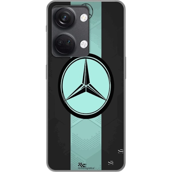 OnePlus Nord 3 Läpinäkyvä kuori Mercedes