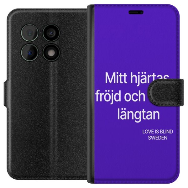 OnePlus 10 Pro Tegnebogsetui Mit hjertes fryd og evig længsel