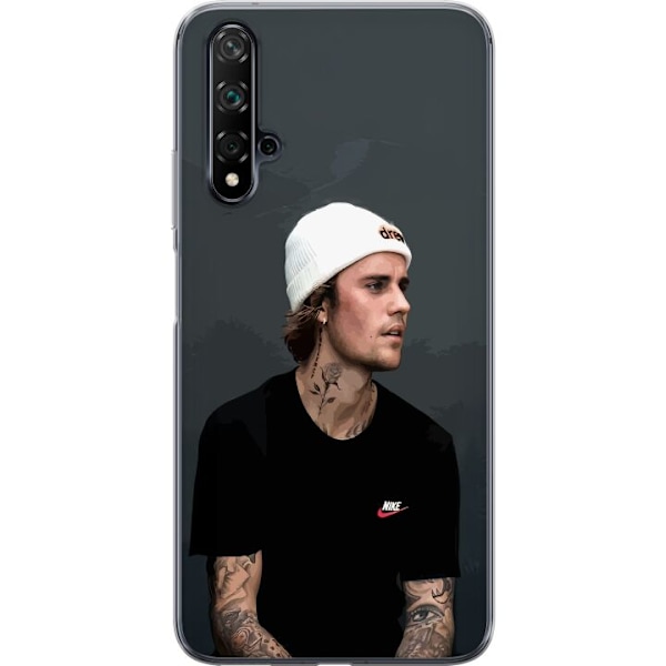 Huawei nova 5T Genomskinligt Skal Justin Bieber