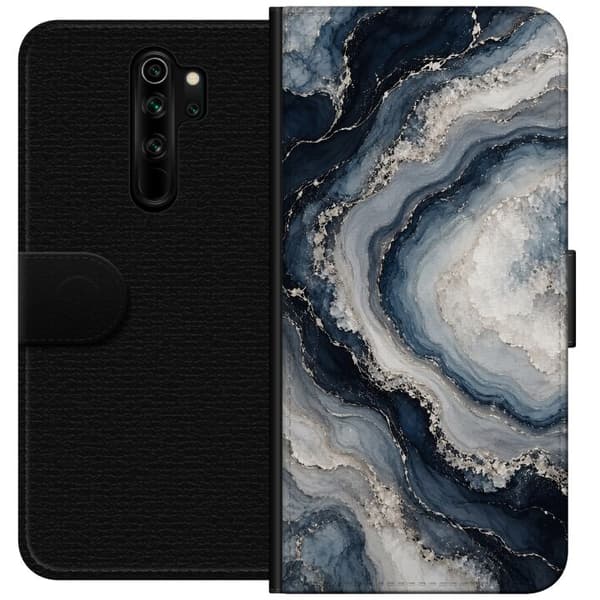 Kompatibelt Lommeboketui til Xiaomi Redmi Note 8 Pro  Nattagat blå