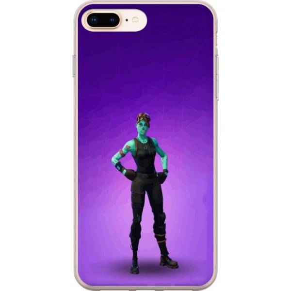 Apple iPhone 7 Plus Genomskinligt Skal Fortnite - Ghoul Troope