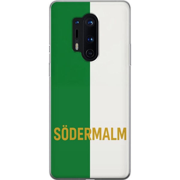 OnePlus 8 Pro Läpinäkyvä kuori Södermalm - jalkapallo