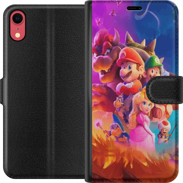 Kompatibelt Lommeboketui til Apple iPhone XR Super Mario Bros