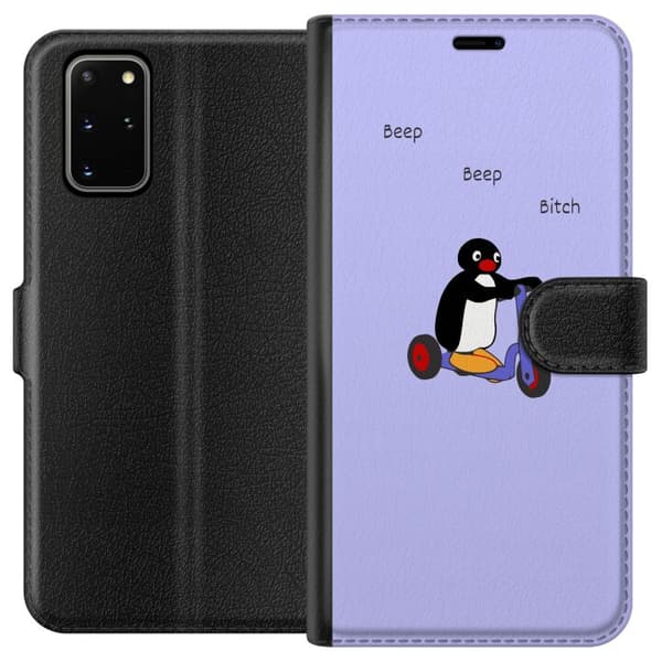 Yhteensopiva Lompakkokotelo Samsung Galaxy S20+ Beep Beep Pingvin