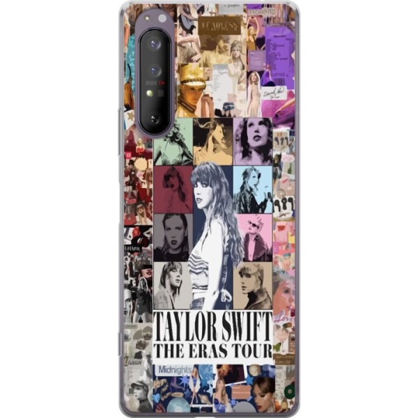 Sony Xperia 1 II Läpinäkyvä kuori Taylor Swift - Eras
