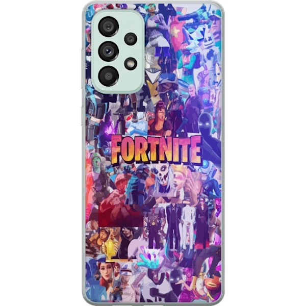 Samsung Galaxy A73 5G Gennemsigtig cover Fortnite