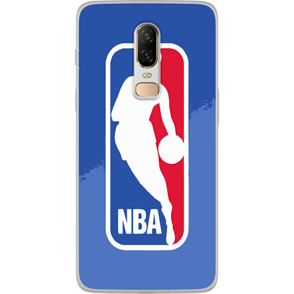 OnePlus 6 Genomskinligt Skal NBA