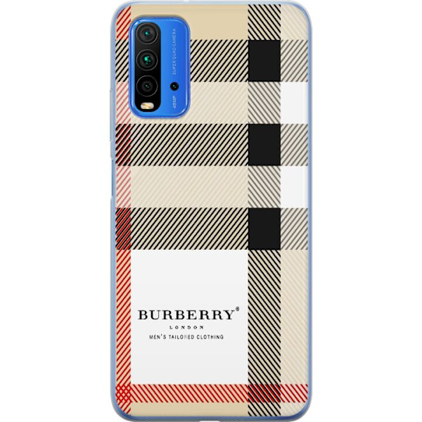 Xiaomi Redmi 9T Gennemsigtig cover Burberry