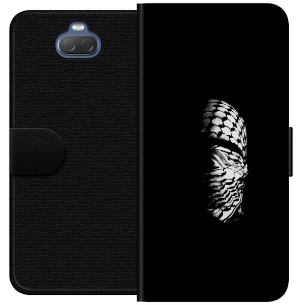 Sony Xperia 10 Plus Tegnebogsetui Keffiyeh-mønster - klassisk