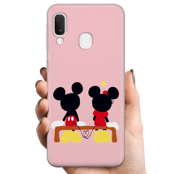 Samsung Galaxy A20e TPU Mobilskal Happy