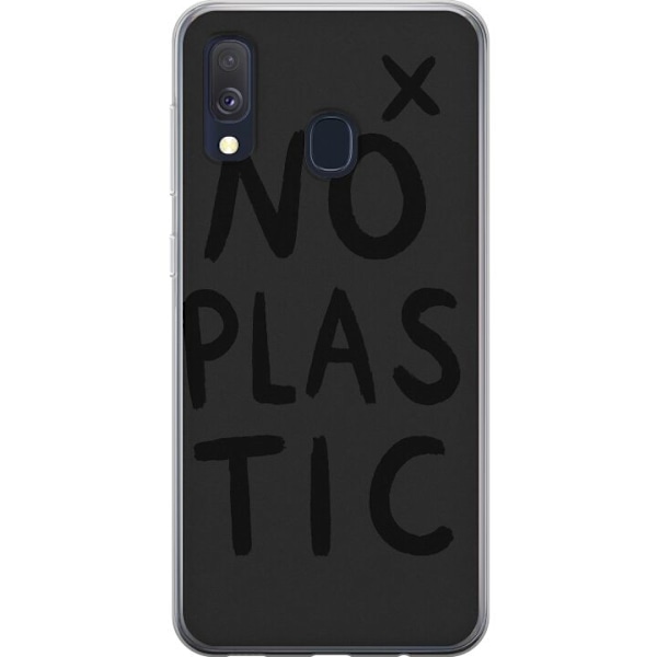 Samsung Galaxy A40 Läpinäkyvä kuori Eco Echo