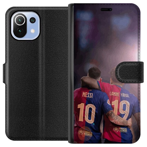 Xiaomi Mi 11 Lite Lommeboketui Lamine Yamal VS Messi