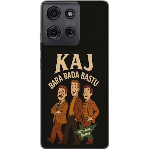 Motorola Moto G75 Gjennomsiktig deksel Kaj Bara Bada Sauna Fes