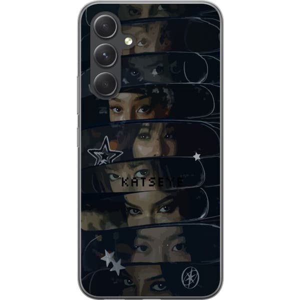 Kompatibel Mobilcover til Samsung Galaxy S24 KATSEYE sort