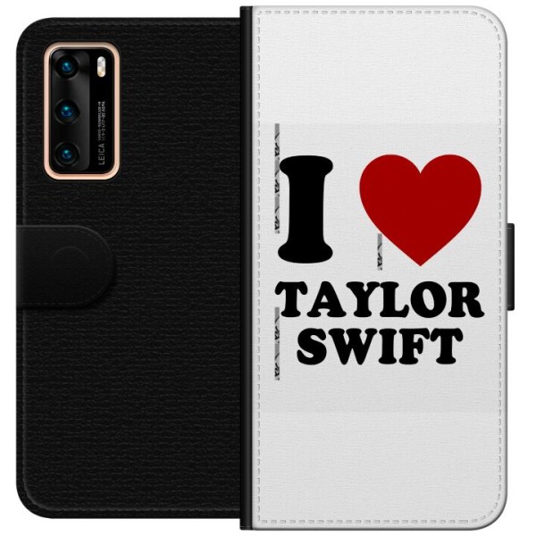 Huawei P40 Lommeboketui Taylor Swift