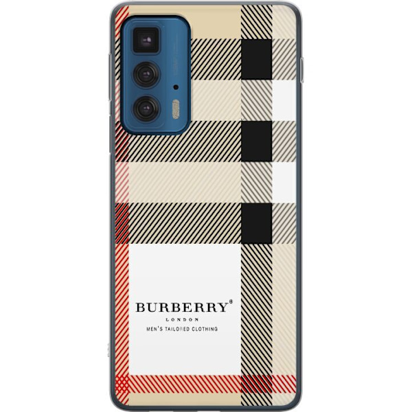 Motorola Edge 20 Pro Gjennomsiktig deksel Burberry