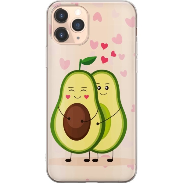 Apple iPhone 11 Pro Gennemsigtig cover Avokado Kærlighed