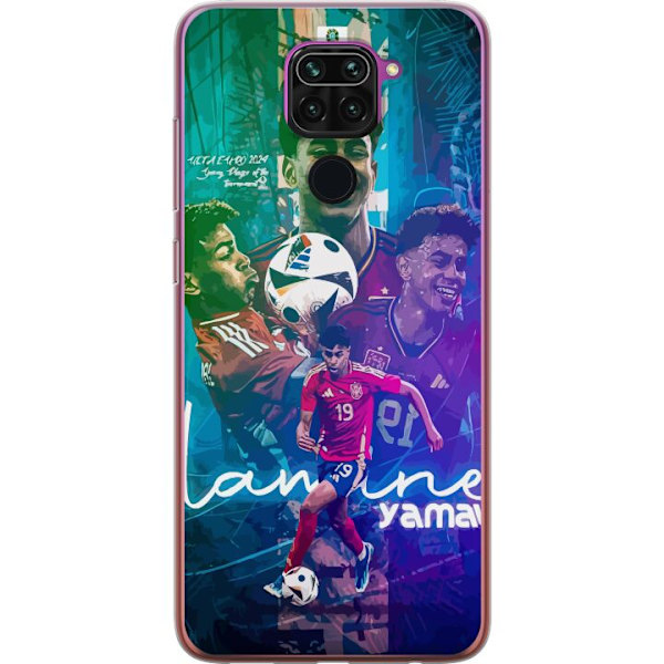 Xiaomi Redmi Note 9 Genomskinligt Skal Lamine Yamal FCB