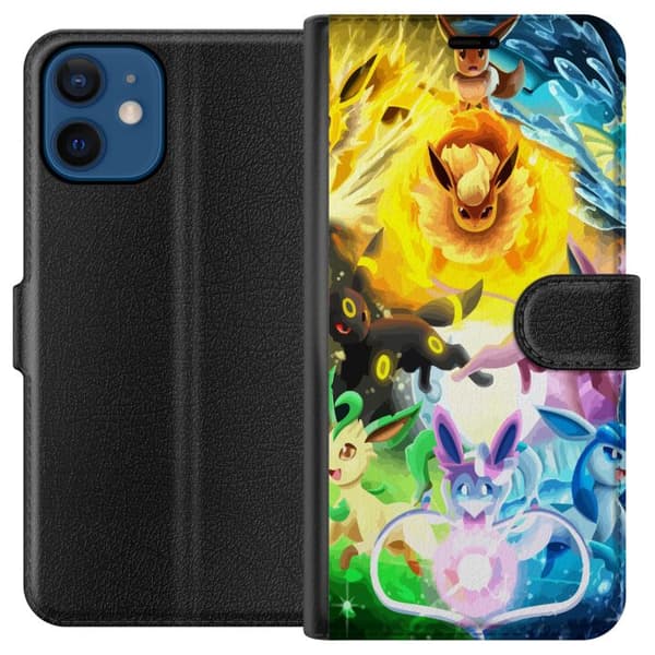 Kompatibelt Plånboksfodral till Apple iPhone 12 mini Pokemon