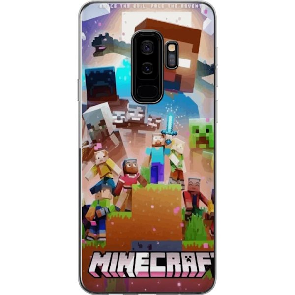 Samsung Galaxy S9+ Gjennomsiktig deksel Minecraft