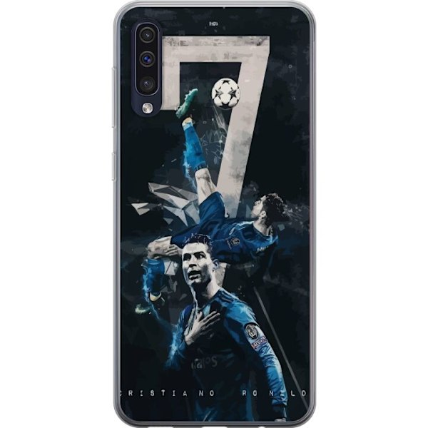 Samsung Galaxy A50 Genomskinligt Skal Ronaldo