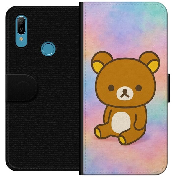 Huawei Y6 (2019) Tegnebogsetui Kawaii Sanrio Rilakkuma