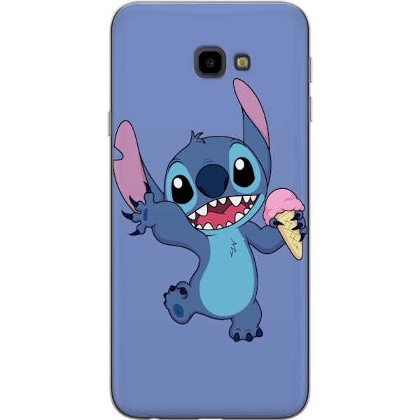 Samsung Galaxy J4+ Genomskinligt Skal Stitch