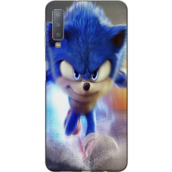 Samsung Galaxy A7 (2018) Gennemsigtig cover Sonic