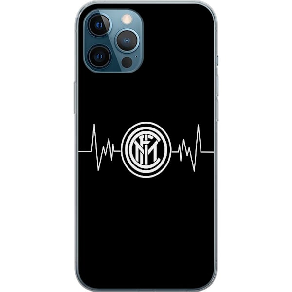 Apple iPhone 12 Pro Max Läpinäkyvä kuori Inter Milan