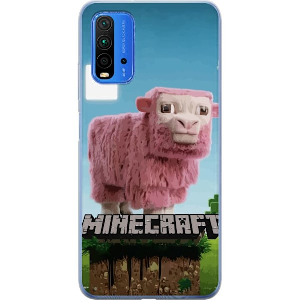 Xiaomi Redmi 9T Genomskinligt Skal A Minecraft Movie