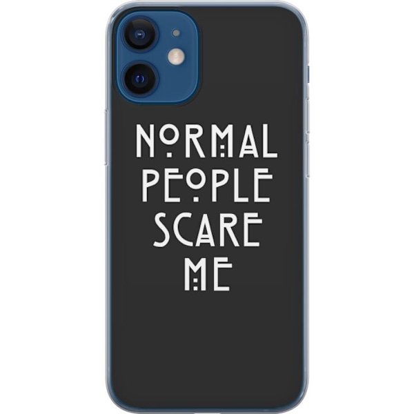 Apple iPhone 12  Läpinäkyvä kuori Normaali