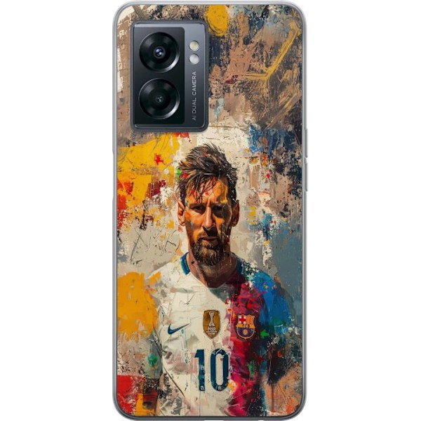 OnePlus Nord N300 Genomskinligt Skal Messi Art