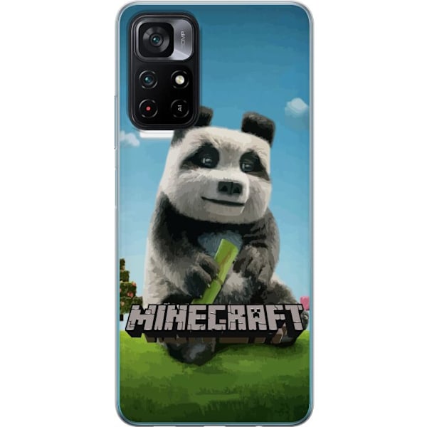 Xiaomi Poco M4 Pro 5G Läpinäkyvä kuori A Minecraft Movie