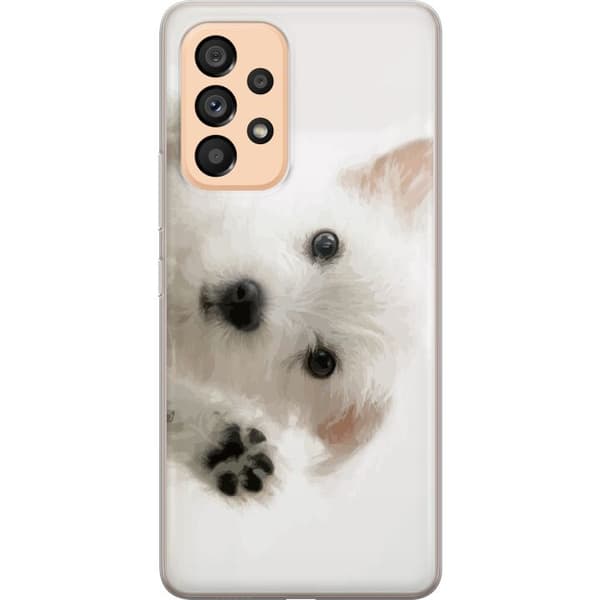 Kompatibelt Mobildeksel til Samsung Galaxy A53 5G Hund