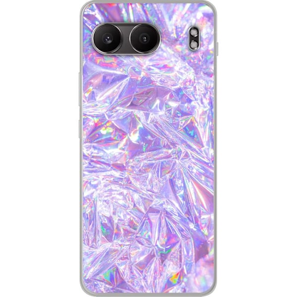 OnePlus Nord 4 Gennemsigtig cover Glitter