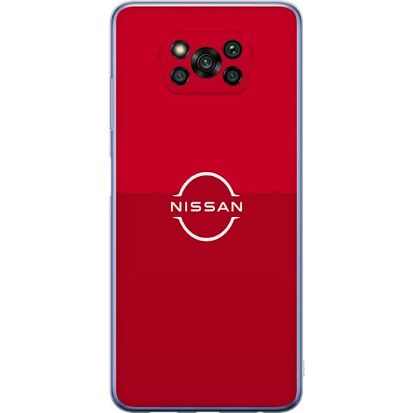 Xiaomi Poco X3 Pro Gjennomsiktig deksel Nissan