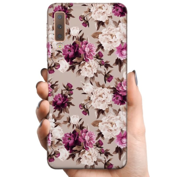 Samsung Galaxy A7 (2018) TPU Mobilcover efflorescerende