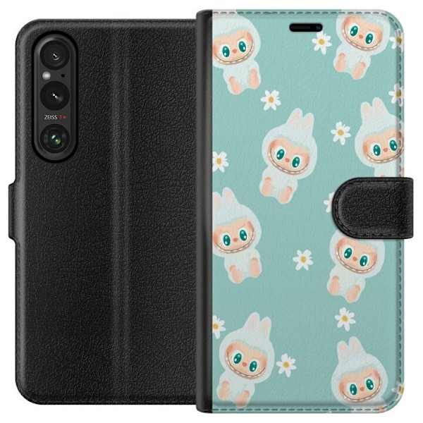 Sony Xperia 1 V Lompakkokotelo Labubu Candy Vibes