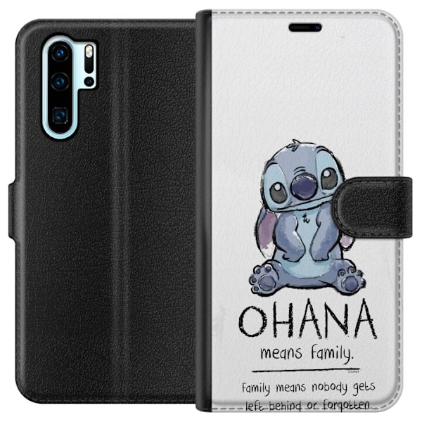 Huawei P30 Pro Tegnebogsetui Stitch Ohana