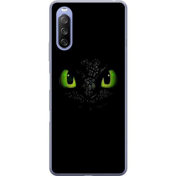 Sony Xperia 10 III Lite Genomskinligt Skal Draktränaren How to Train Your Dragon