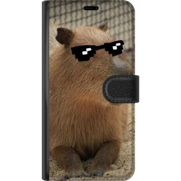 Kompatibel Tegnebogsetui til Apple iPhone 12 mini Capybara