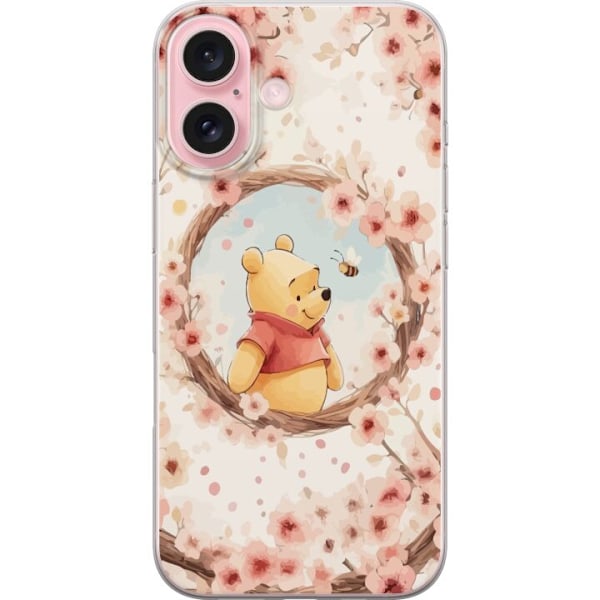 Apple iPhone 16 Gennemsigtig cover Nalle Puh