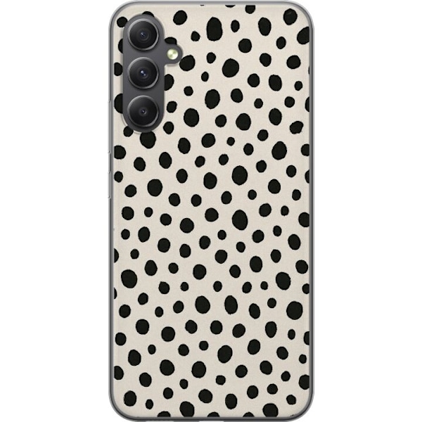 Samsung Galaxy A24 4G Genomskinligt Skal Dot Dance